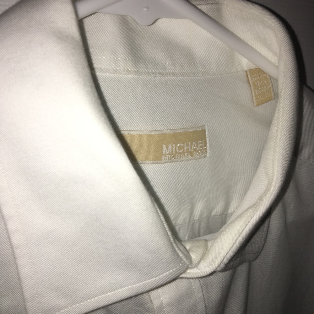 White Michael Kors Button Up